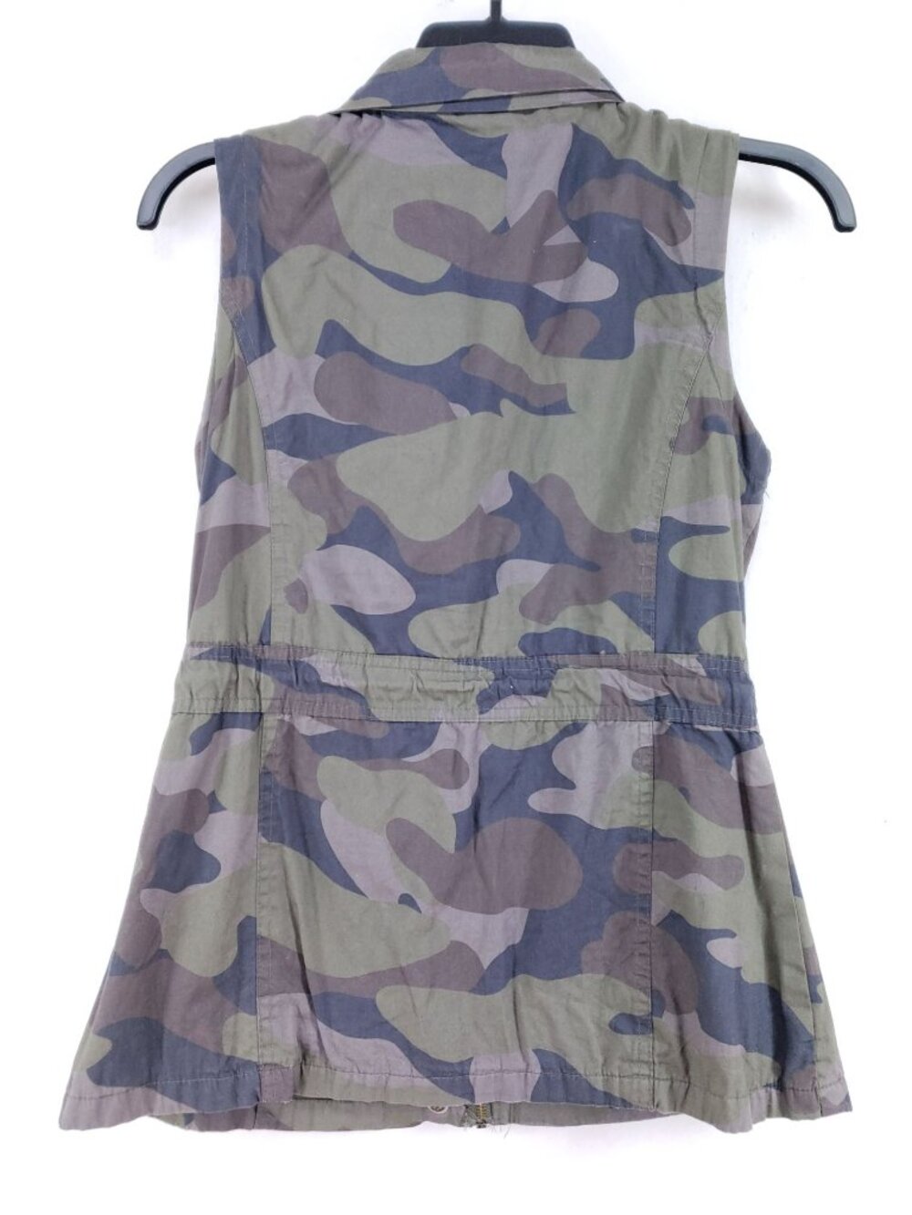 YMI Fashion Vest Women's Size Small Camouflage Snap Closed Jersey Lined - Picture 2 of 7